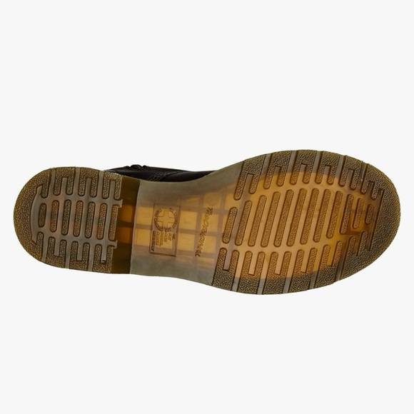 Dr. Martens Womens 1914 Vonda Combat Boot, Black Softy - Picture 7 of 7